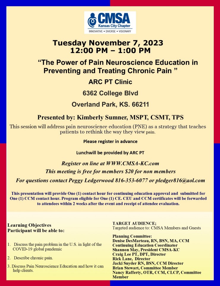 November 7 Flyer